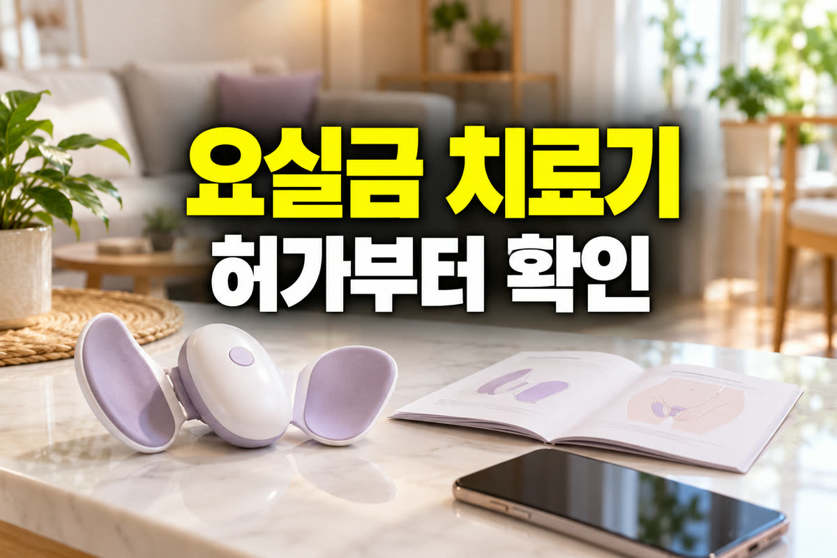 요실금 치료기 고르는 법 허가부터 확인