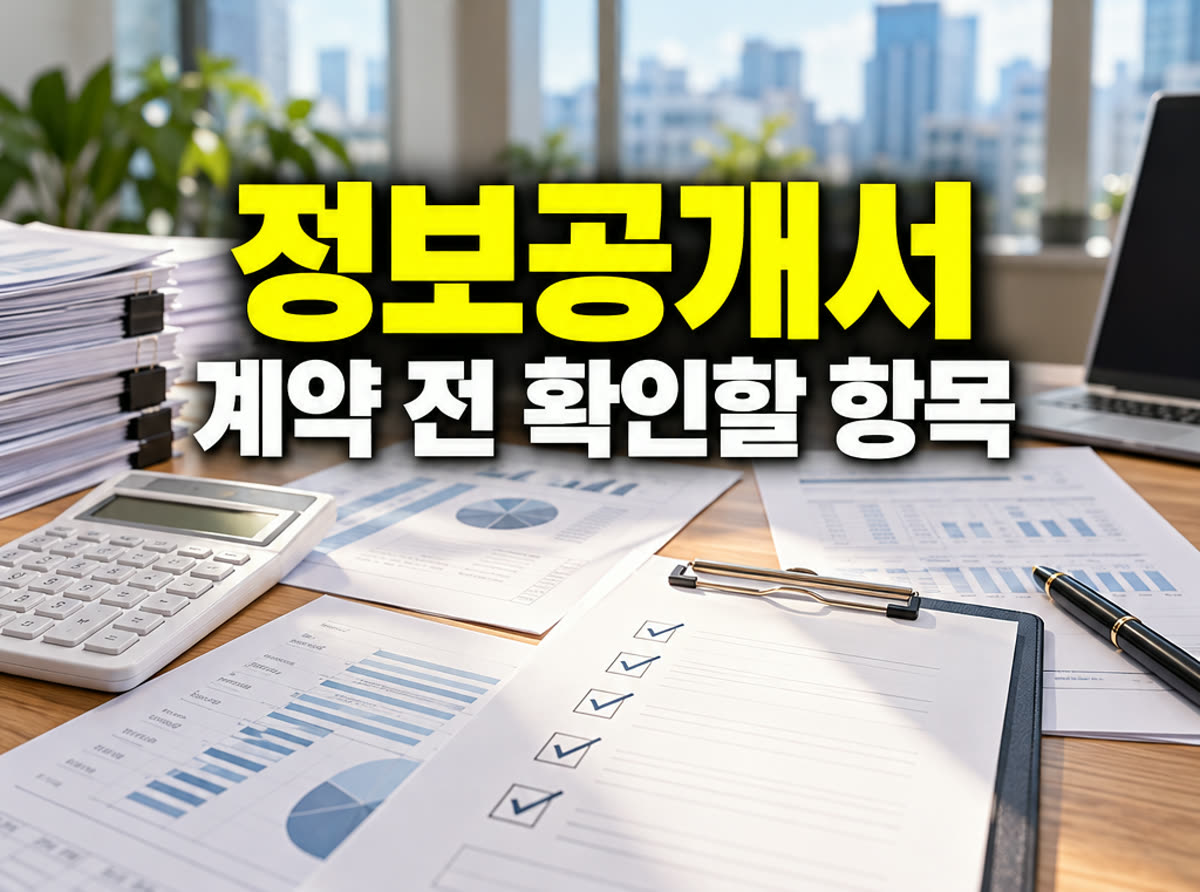 프랜차이즈 정보공개서 보는 법 계약 전 확인할 항목